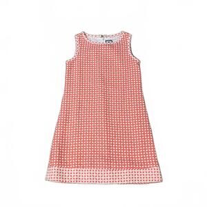 Busy Bees Girls' Sleeveless Peach Patterned Boutique High End Dress Size 6-New